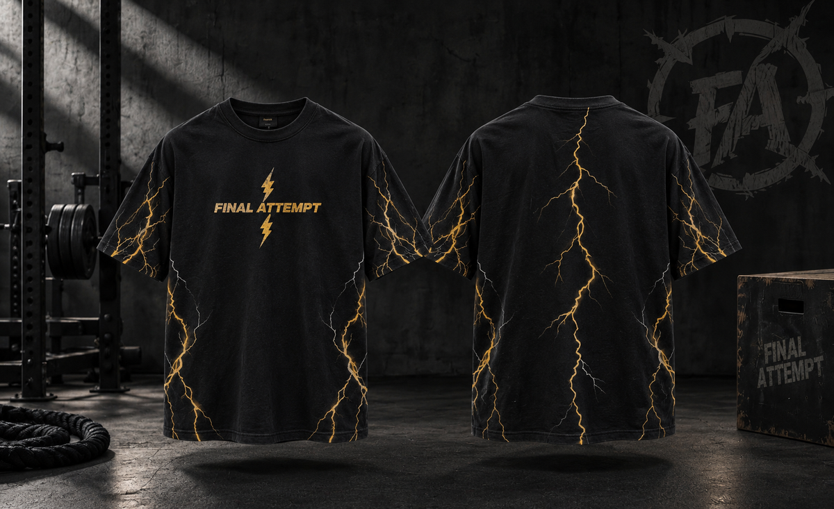 Final Attempt Oversized Tee
