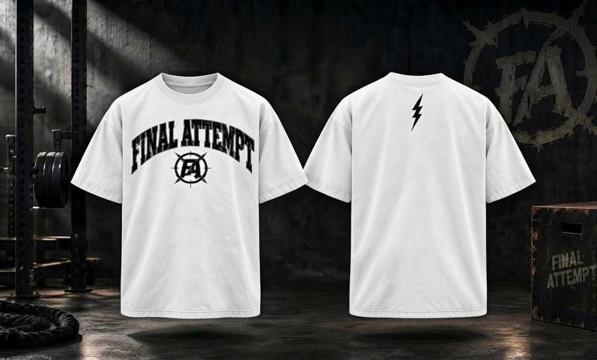 Final Attempt Oversized Tee